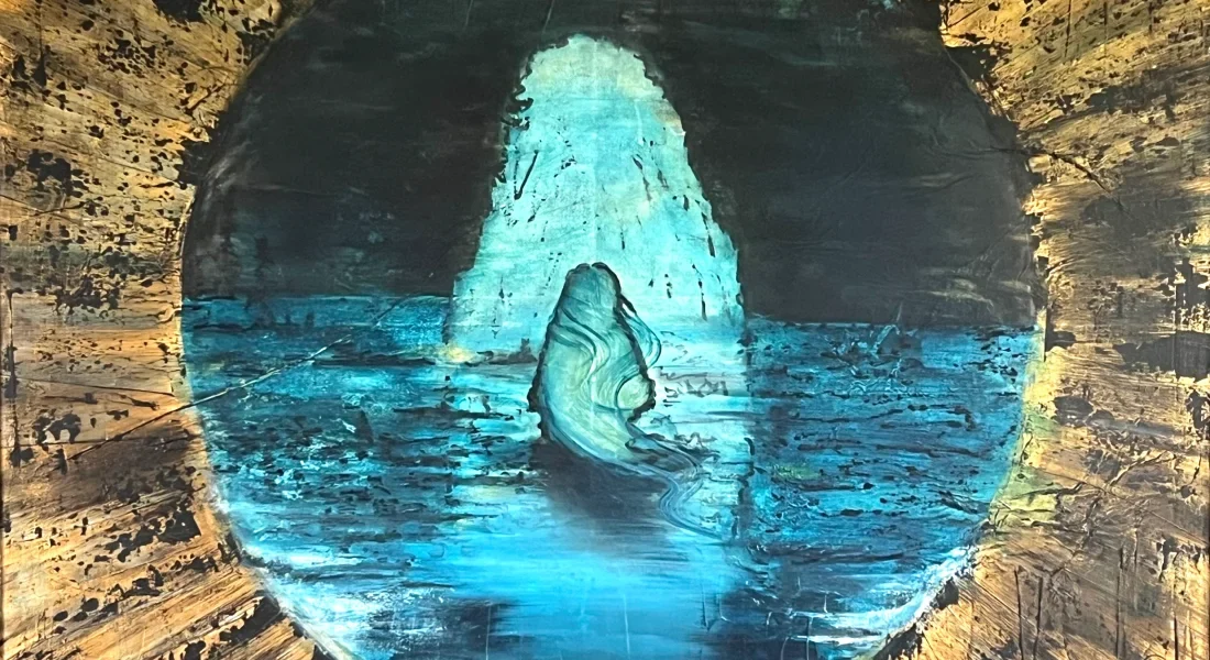 Vera Veldman schilderij te koop Au-ra